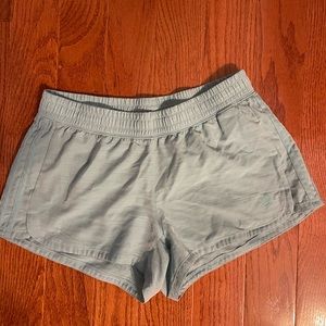 Blue Adidas running shorts size small